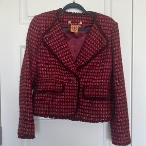 Tory Burch Wool blend two piece skirt suit. Size 6